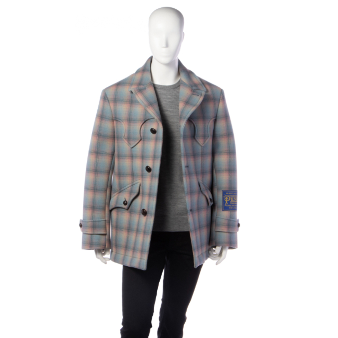 Maison Martin Margiela(マルタンマルジェラ)のメゾン マルジェラ/MAISON MARGIELA コート メンズ Pコート MULTI S67AM0066-S78244-001F _0410ff メンズのジャケット/アウター(ピーコート)の商品写真