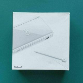 【中古・良品】ニンテンドーDS Lite Crystal White 箱付⑪(携帯用ゲーム機本体)