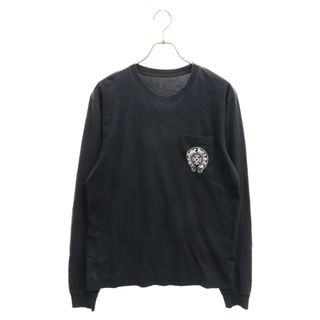 クロムハーツ(Chrome Hearts)のCHROME HEARTS クロムハーツ Los Angeles Horseshoe L/S Tee ロサンゼルス限定 ホースシュー ロングスリーブTシャツ 長袖カットソー ブラック(Tシャツ/カットソー(七分/長袖))