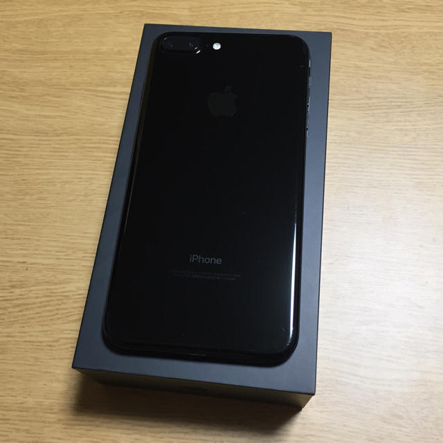 iphone7 plus 128GB au ジェットブラック