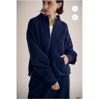 シー(SEA)のSEA HALF ZIP SWEAT PULLOVER スウェットセットアップ(トレーナー/スウェット)