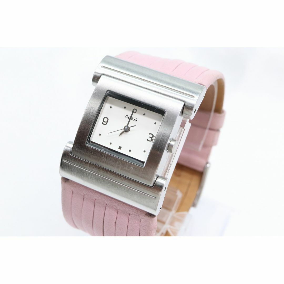 GUESS(ゲス)の【W143-37】動作品 電池交換済 ゲス 革ベルト 腕時計 165167L3 レディースのファッション小物(腕時計)の商品写真