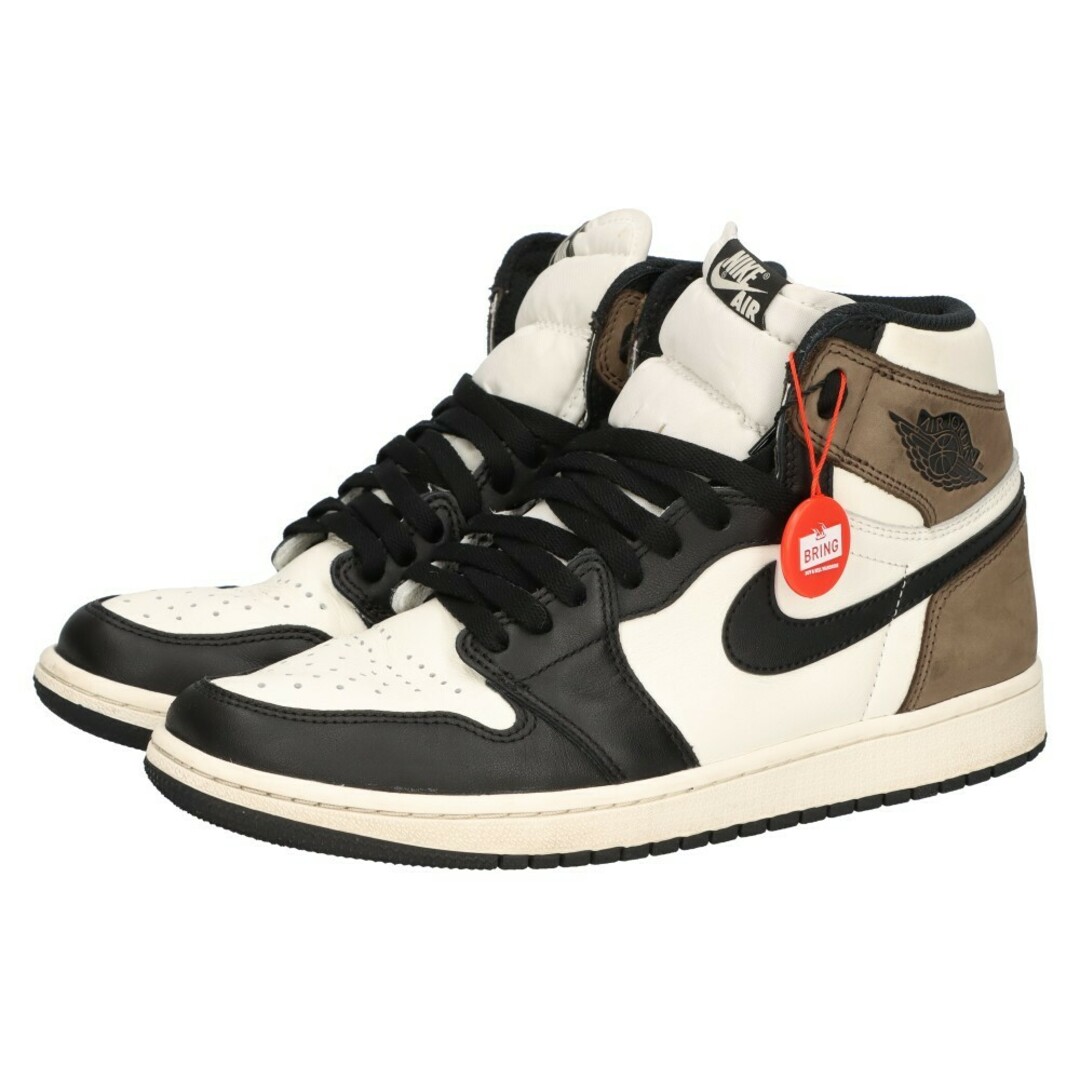 NIKE(ナイキ)のNIKE ナイキ AIR JORDAN 1 RETRO HIGH OG DARK MOCHA エアジョーダン1 レトロ ハイカットスニーカー シューズ ダークモカ ブラウン US9/27.0cm 555088-105 メンズの靴/シューズ(スニーカー)の商品写真