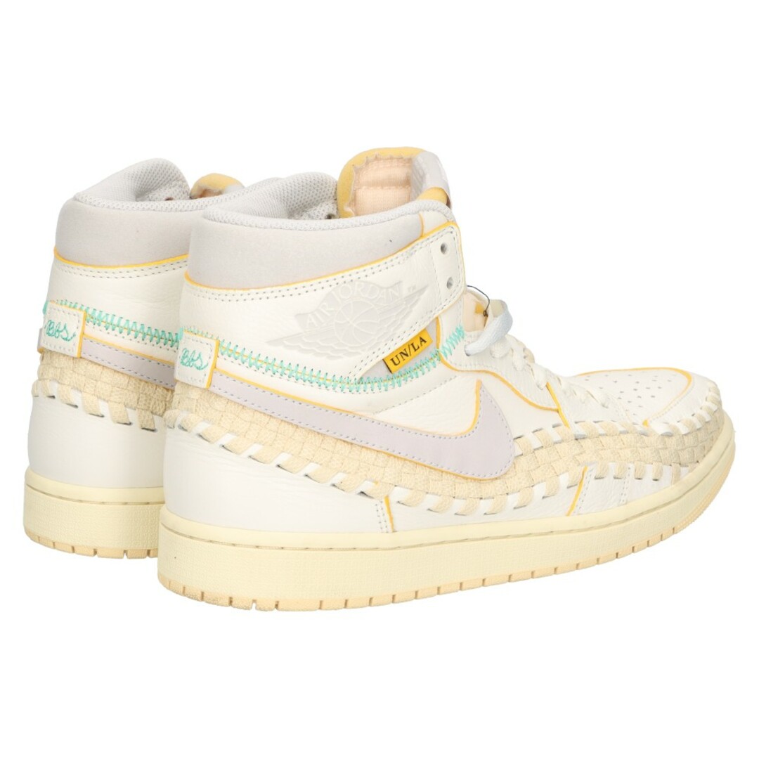 NIKE(ナイキ)のNIKE ナイキ ×UNION AIR JORDAN 1 RETRO HI OG SP SUMMER 96 ユニオン エアジョーダン1ハイカットスニーカー FD2565-100 ホワイト US9.5/27.5cm メンズの靴/シューズ(スニーカー)の商品写真