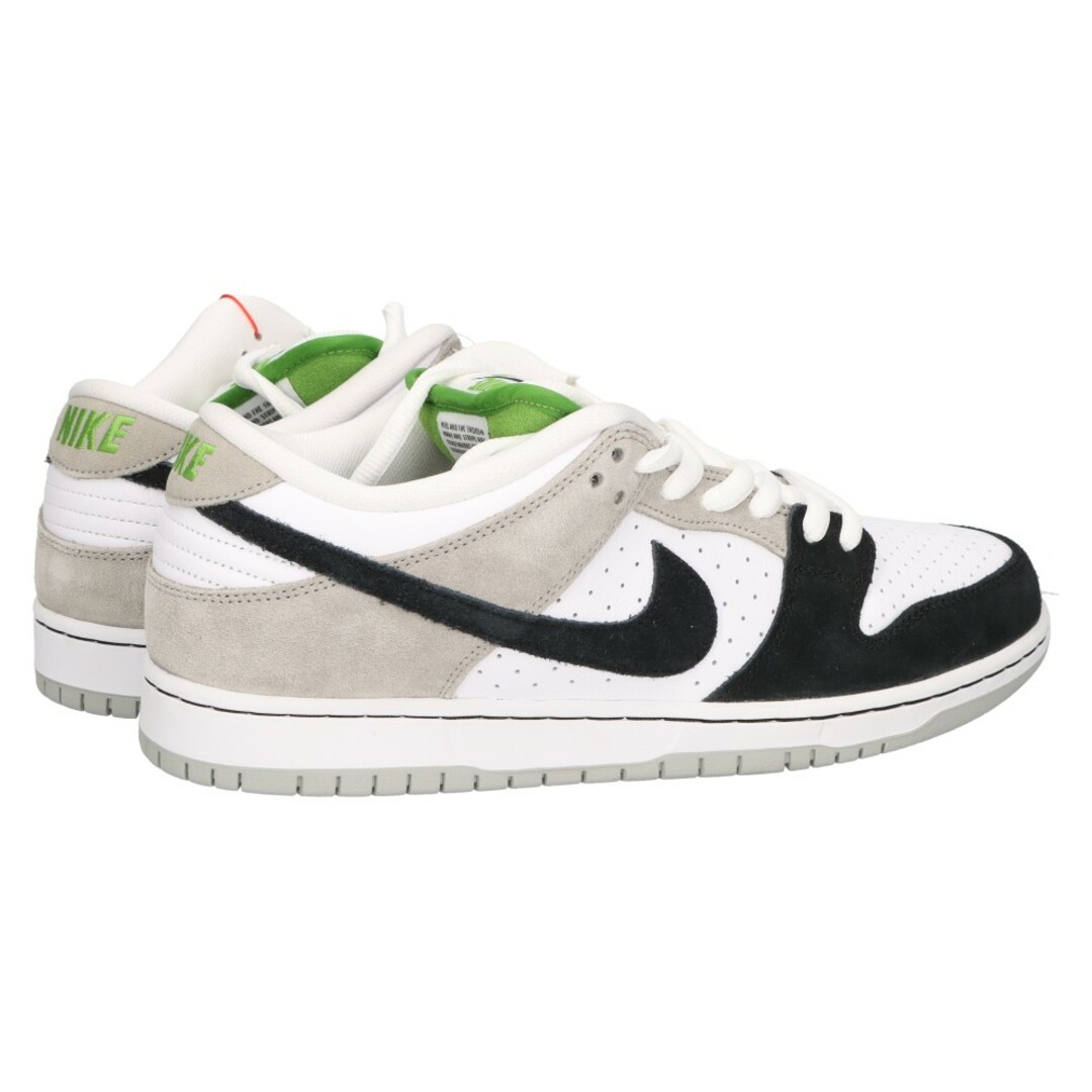 NIKE(ナイキ)のNIKE SB ナイキエスビー SB DUNK LOW PRO CHLOROPHYLL エスビー ダンク ロー プロ クロロフィル ローカットスニーカー BQ6817-011 ホワイト/グレー/グリーン US11/29cm メンズの靴/シューズ(スニーカー)の商品写真