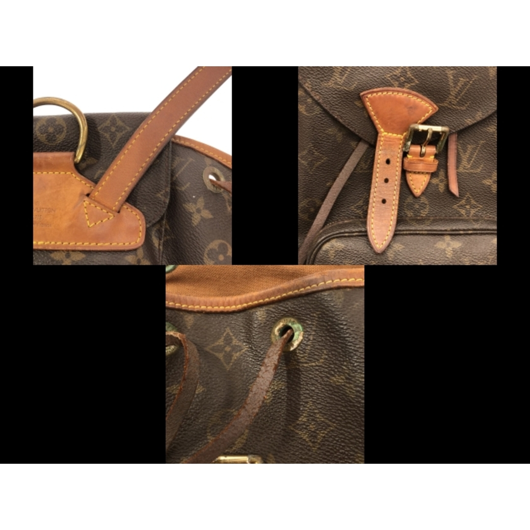 LOUIS VUITTON(ルイヴィトン)のLOUIS VUITTON(ルイヴィトン) リュックサック モノグラム モンスリMM M51136 モノグラム･キャンバス レディースのバッグ(リュック/バックパック)の商品写真