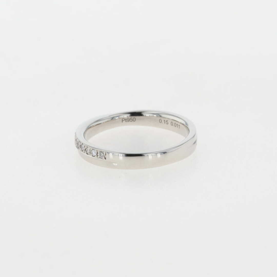 メレダイヤ デザインリング 5.5号 Pt950 【中古】 レディースのアクセサリー(リング(指輪))の商品写真