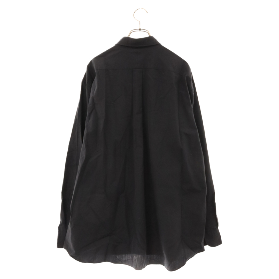 COMOLI(コモリ)のCOMOLI コモリ 22SS コモリシャツ レギュラーカラー長袖シャツ ブラウス ブラック V01-02001 メンズのトップス(シャツ)の商品写真