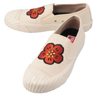 ケンゾー(KENZO)のケンゾー/KENZO シューズ メンズ KENZOSCHOOL SLIP-ON SNEAKERS スリッポン CREAM FD55SN005F73-0001-04 _0410ff(スニーカー)