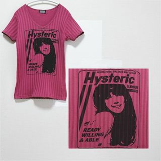 HYSTERIC GLAMOUR - 【HYSTERIC GLAMOUR】ヒステリックグラマー リブカットソー