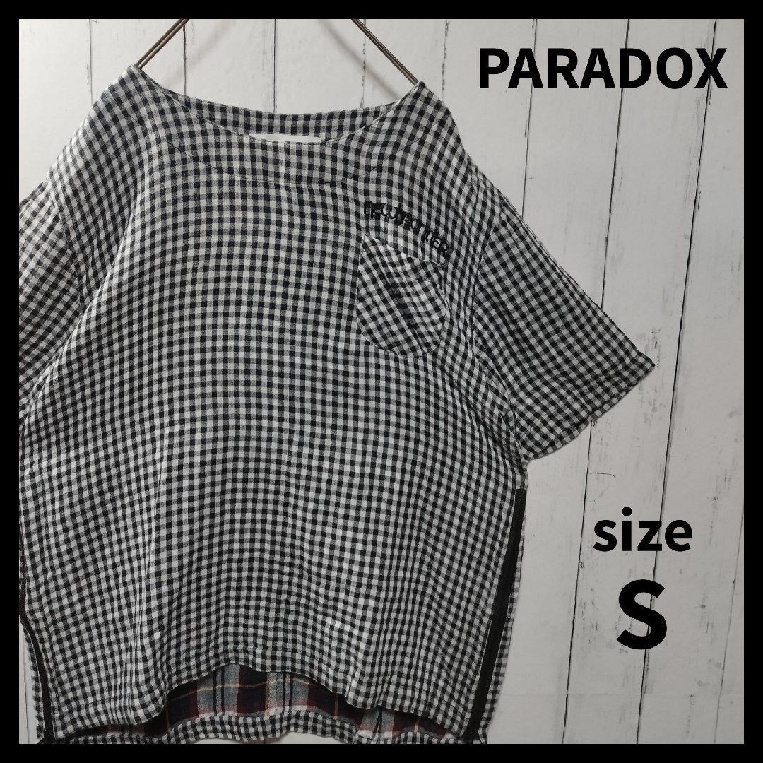 PARADOX(パラドックス)の【PARADOX】Side Zip Plaid Pullover メンズのトップス(Tシャツ/カットソー(半袖/袖なし))の商品写真