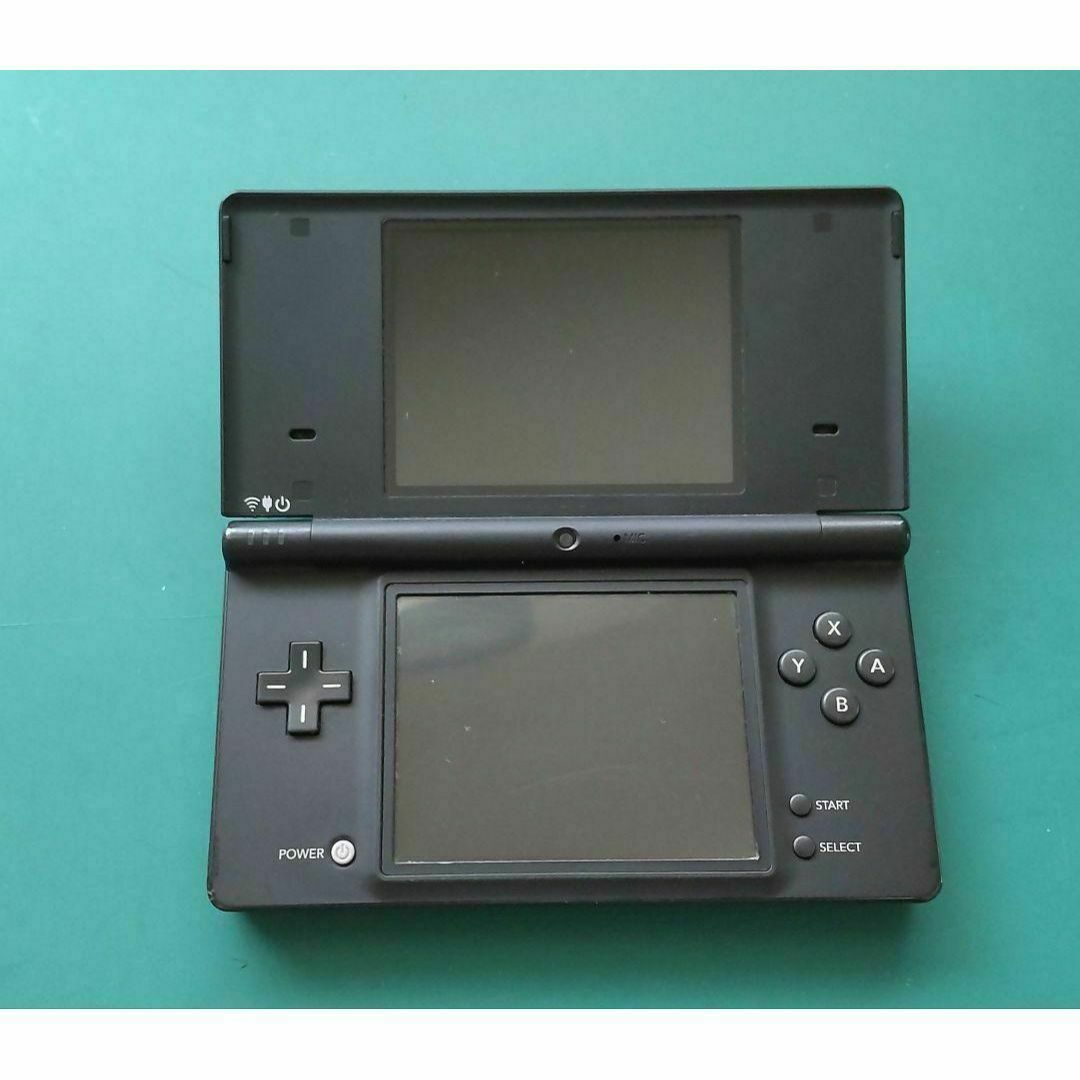 ニンテンドーDS(ニンテンドーDS)の【中古・良品】ニンテンドーDSiブラック 本体 ・充電器付き 30-1 4338 エンタメ/ホビーのゲームソフト/ゲーム機本体(携帯用ゲーム機本体)の商品写真