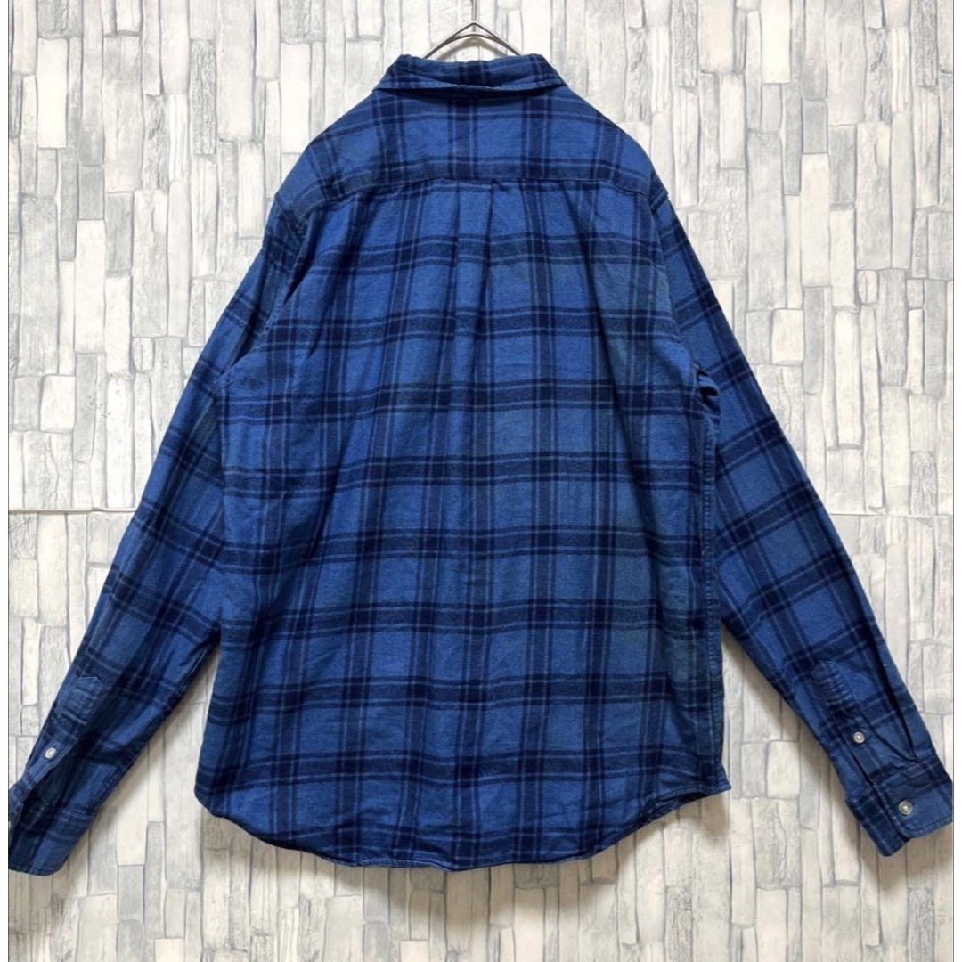 STUSSY - ステューシー ネルシャツ チェック 長袖 刺繍ロゴ ワン STUSSY - ステューシー ネルシャツ チェック 長袖 刺繍ロゴ ワン