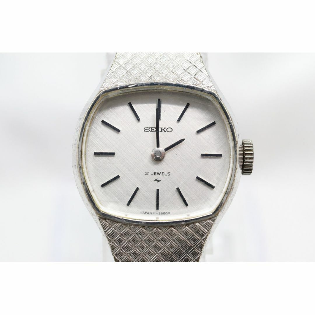 SEIKO(セイコー)の【W143-39】動作品 セイコー 21石 手巻き 腕時計 11-8080 レディースのファッション小物(腕時計)の商品写真