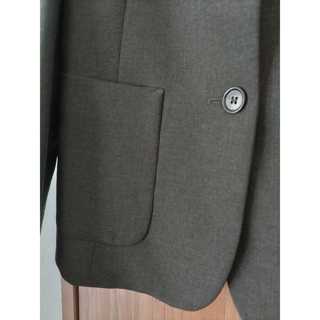 UNITED COLORS OF BENETTON.(ユナイテッドカラーズオブベネトン)のベネトン　Sサイズ　スカート　スーツ　チャコールグレー レディースのフォーマル/ドレス(スーツ)の商品写真