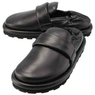 ジルサンダー/JIL SANDER シューズ メンズ ラムレザー スリッポン BLACK J33WP0022-P5810-001 _0410ff