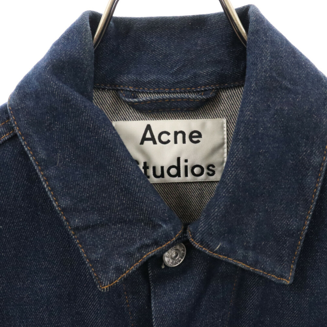 Acne Studios(アクネストゥディオズ)のAcne Studios アクネ ストゥディオズ BEAT DENIM JACKET ビート デニムトラッカージャケット インディゴ 22J163 メンズのジャケット/アウター(Gジャン/デニムジャケット)の商品写真