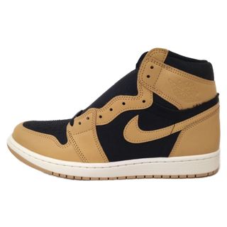 ナイキ(NIKE)のNIKE ナイキ AIR JORDAN 1 RETRO HIGH OG Vachetta Tan エアジョーダン1 レトロ ハイ バケッタ タン ハイカットスニーカー ブラック/ベージュ US10.5/28.5cm 555088-202(スニーカー)