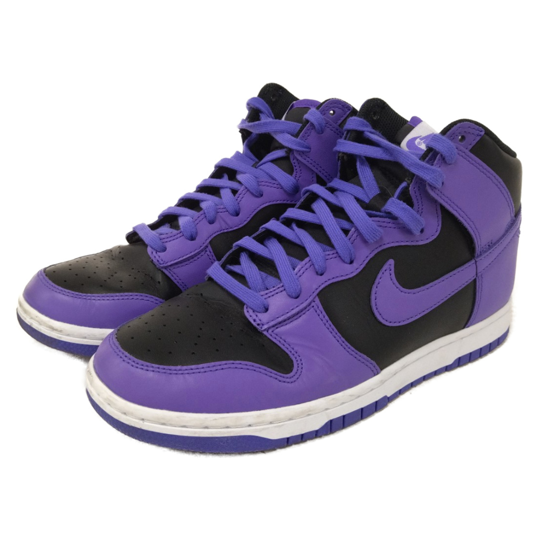 NIKE(ナイキ)のNIKE ナイキ DUNK HI RETRO BTTYS DV0829-500 ダンクハイ レトロ ハイカットスニーカー パープル/ブラック US8.5/26.5cm メンズの靴/シューズ(スニーカー)の商品写真