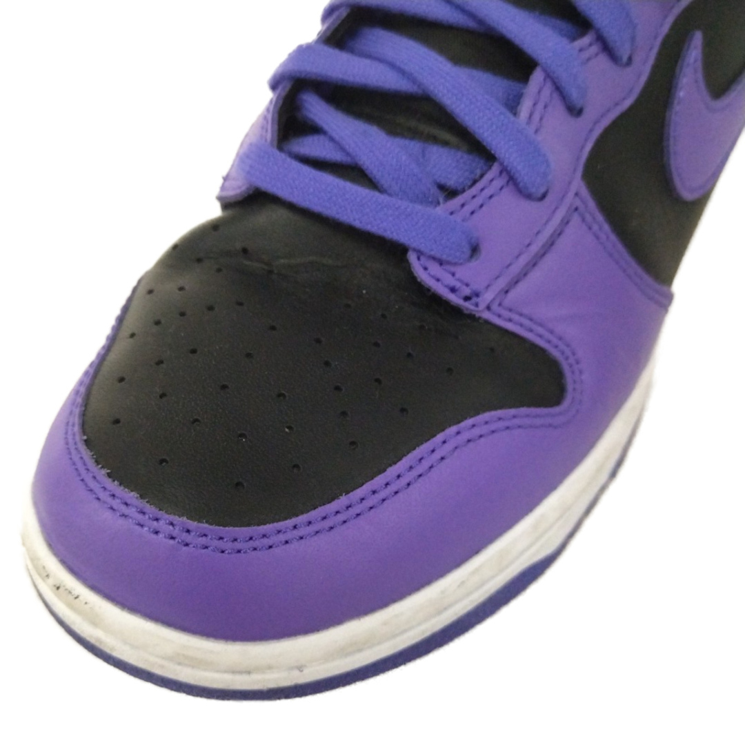 NIKE(ナイキ)のNIKE ナイキ DUNK HI RETRO BTTYS DV0829-500 ダンクハイ レトロ ハイカットスニーカー パープル/ブラック US8.5/26.5cm メンズの靴/シューズ(スニーカー)の商品写真