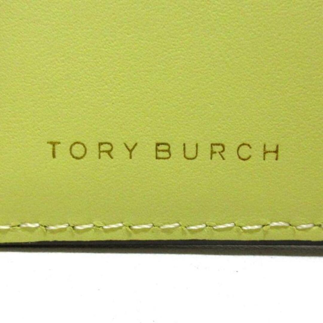 Tory Burch(トリーバーチ)のTORY BURCH(トリーバーチ) 3つ折り財布美品  - アイボリー×ピンク×ブラウン レザー レディースのファッション小物(財布)の商品写真