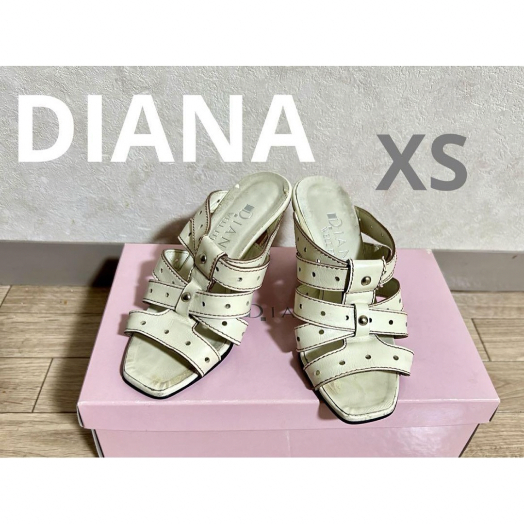 DIANA(ダイアナ)の【DIANA】サンダル（ホワイト） レディースの靴/シューズ(サンダル)の商品写真