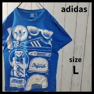 アディダス(adidas)の【adidas Originals】Item Print Tee　D1051(Tシャツ/カットソー(半袖/袖なし))