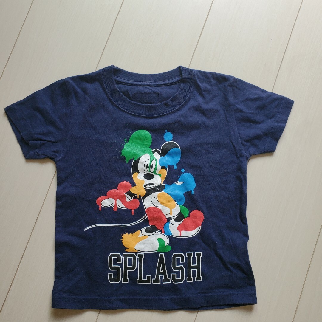 X-girl(エックスガール)のX-girl　ミッキー　Tシャツ　110  5T キッズ/ベビー/マタニティのキッズ服女の子用(90cm~)(Tシャツ/カットソー)の商品写真