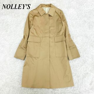 ノーリーズ(NOLLEY'S)のノーリーズ トレンチコート 比翼仕立て S相当 36 ベージュ(トレンチコート)