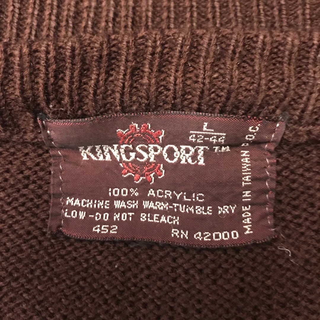 KINGSPORT ニットベスト メンズのトップス(ベスト)の商品写真