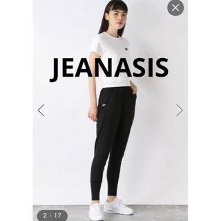 JEANASIS - 美品 JEANASIS ジョガーパンツ ブラック S スポーツ ヨガ