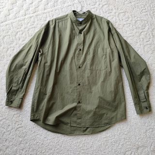 FREAK'S STORE - フリークスストア限定展開 Relax Fit 長袖バンドカラーシャツ