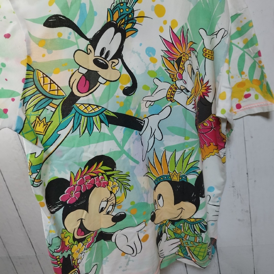 Disney(ディズニー)の【TOKYO Disney RESORT】ドナルドダックプリントTシャツ　完売品 メンズのトップス(Tシャツ/カットソー(半袖/袖なし))の商品写真