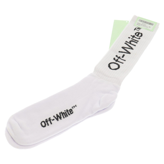 OFF-WHITE - OFF-WHITE オフホワイト 20SS ARROW MID LENGHT SOCKS アロー ミッド レングス ソックス 靴下 ホワイト OMRA001R201200230110