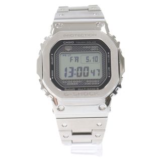 CASIO カシオ G-SHOCK Gショック GMW-B5000D-1JF フルメタル FULL METAL 電波ソーラー スクエア デジタル シルバーマルチバンド6