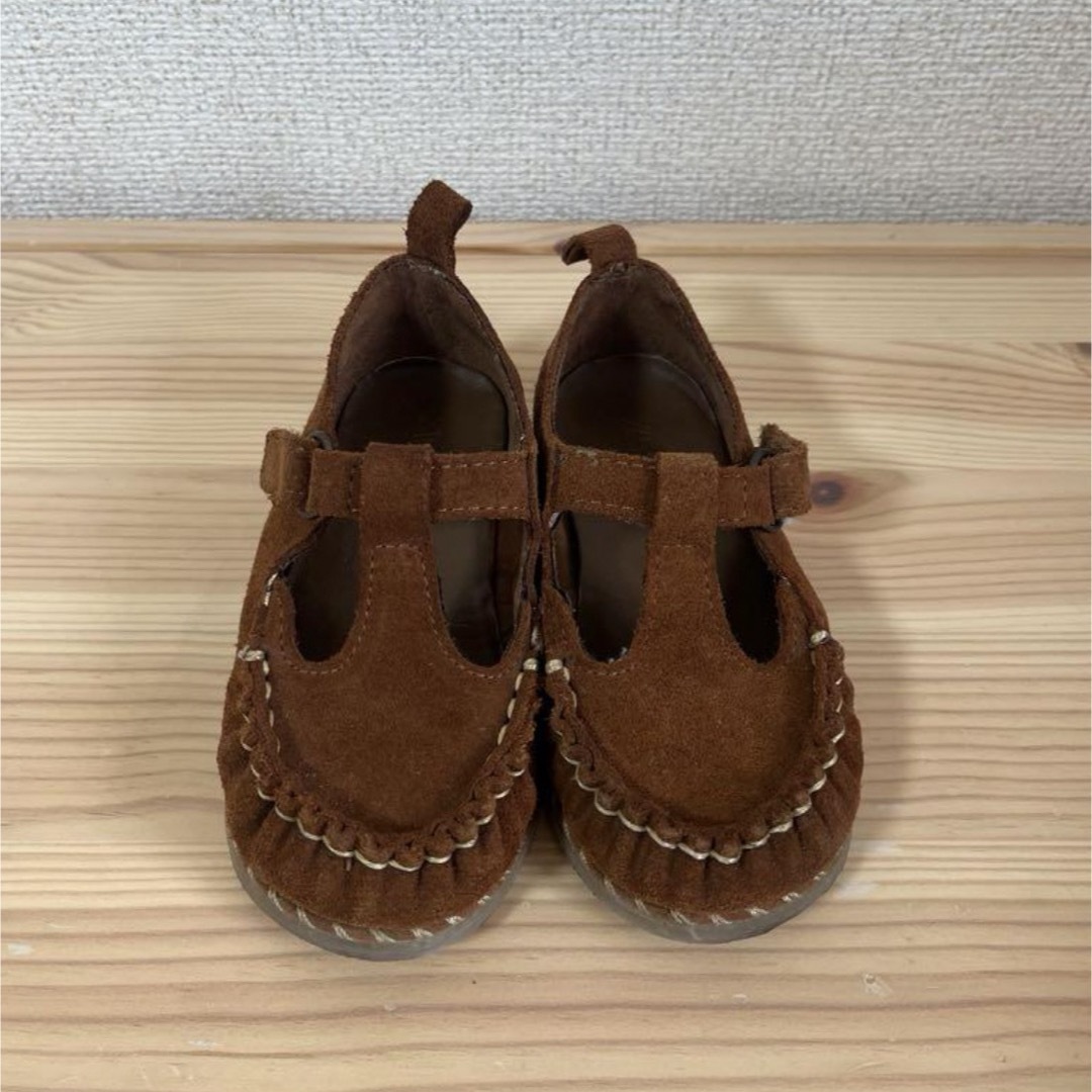 Zara バレエ フラットシューズ 22 キッズ/ベビー/マタニティのベビー靴/シューズ(~14cm)(フラットシューズ)の商品写真