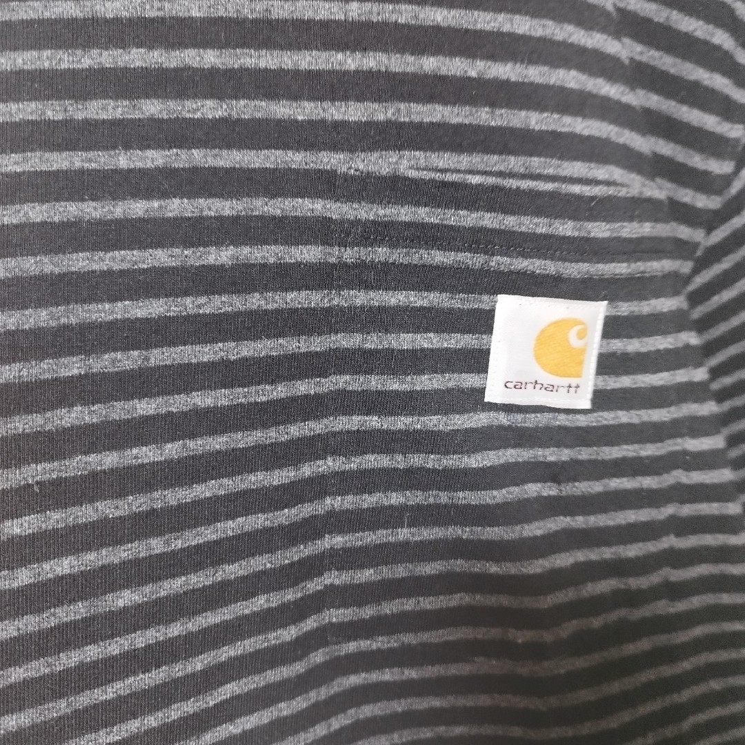 carhartt(カーハート)の【Carhartt】Striped Pocket Tee　D1033 メンズのトップス(Tシャツ/カットソー(半袖/袖なし))の商品写真