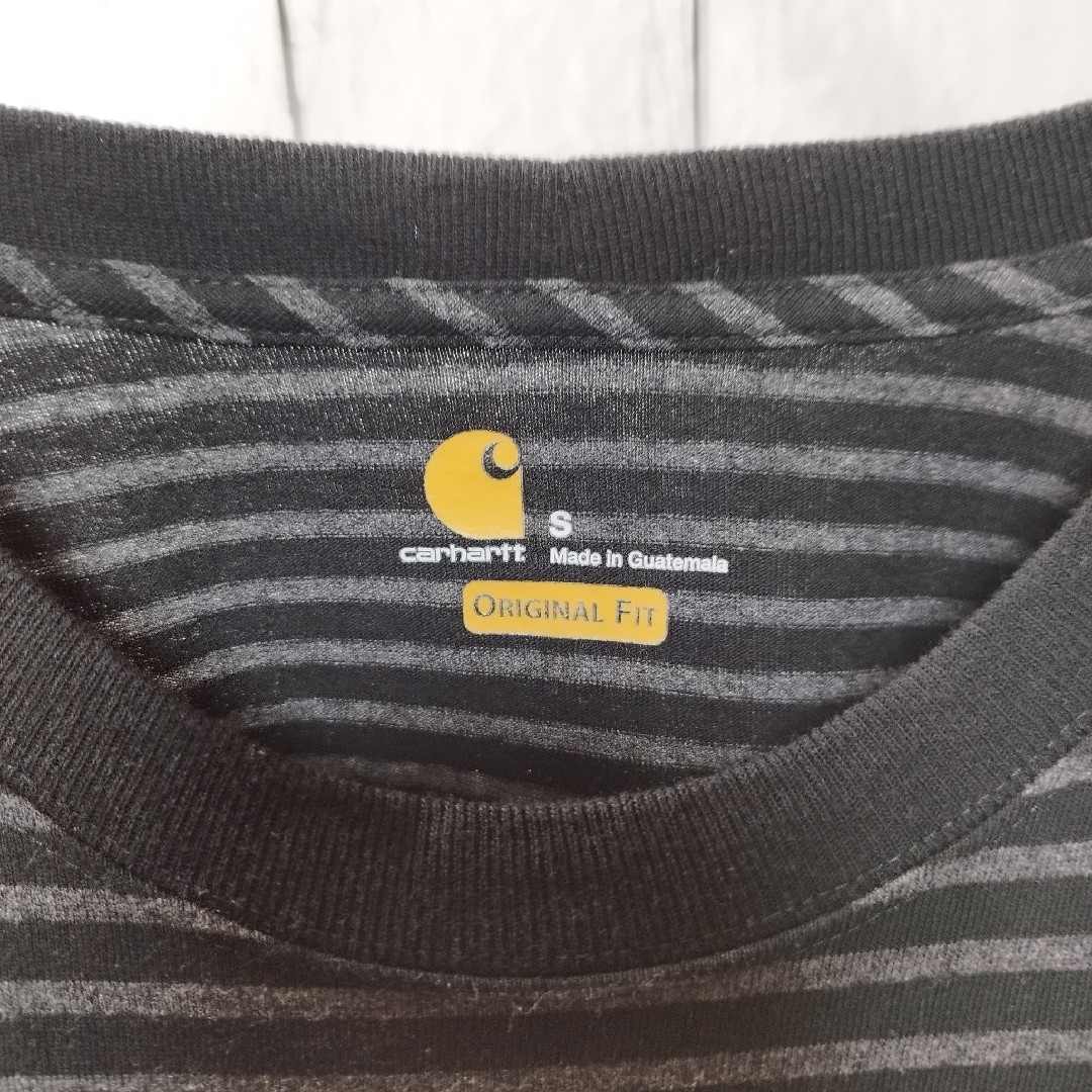 carhartt(カーハート)の【Carhartt】Striped Pocket Tee　D1033 メンズのトップス(Tシャツ/カットソー(半袖/袖なし))の商品写真
