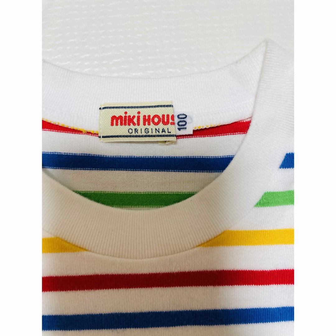 mikihouse(ミキハウス)のMIKIHOUSE Tシャツ 100cm  キッズ/ベビー/マタニティのキッズ服男の子用(90cm~)(Tシャツ/カットソー)の商品写真