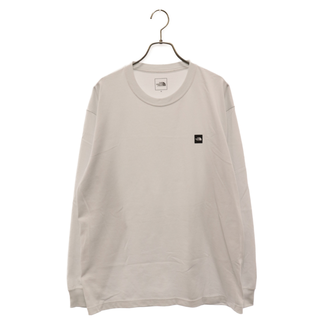 THE NORTH FACE(ザノースフェイス)のTHE NORTH FACE ザノースフェイス 23SS Small Box Logo Tee スモールボックスロゴ クルーネック長袖Tシャツ ホワイト NT32342 メンズのトップス(シャツ)の商品写真