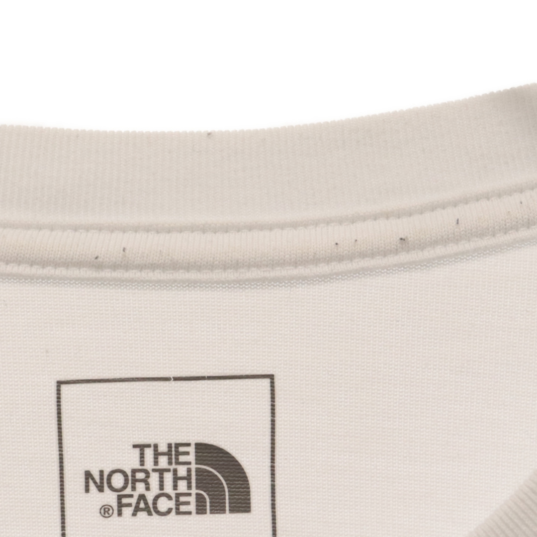 THE NORTH FACE(ザノースフェイス)のTHE NORTH FACE ザノースフェイス 23SS Small Box Logo Tee スモールボックスロゴ クルーネック長袖Tシャツ ホワイト NT32342 メンズのトップス(シャツ)の商品写真