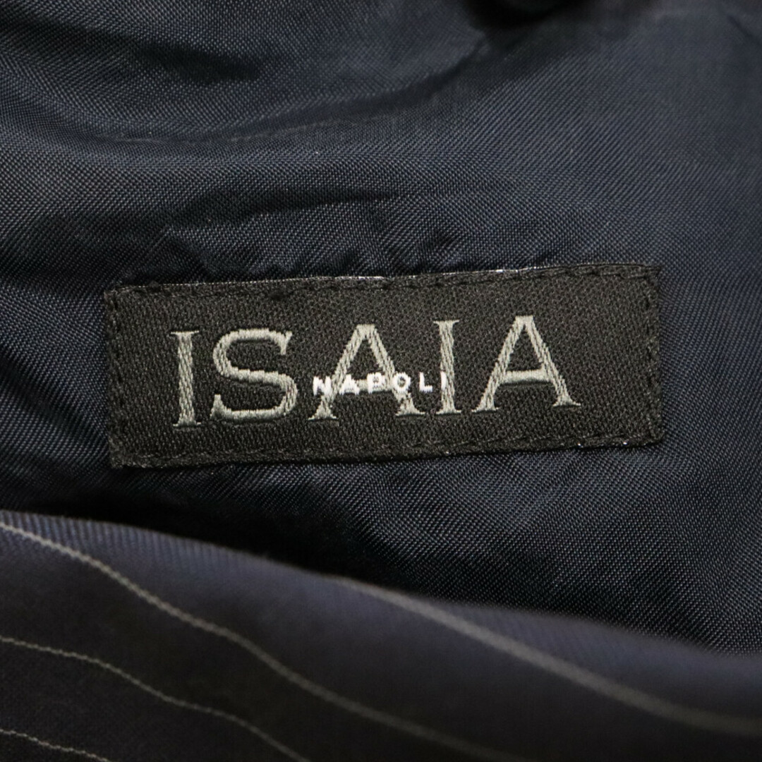 ISAIA イザイア ストライプ テーラードジャケット ネイビー メンズのジャケット/アウター(テーラードジャケット)の商品写真