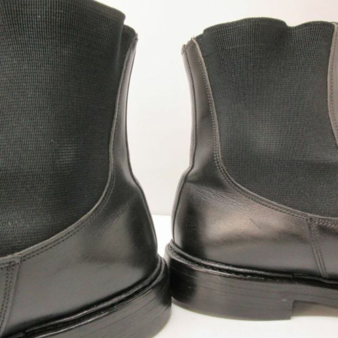 Trickers(トリッカーズ)のトリッカーズ サイドゴアブーツ ショートブーツ シューズ レザー 黒 8 1/2 メンズの靴/シューズ(ブーツ)の商品写真