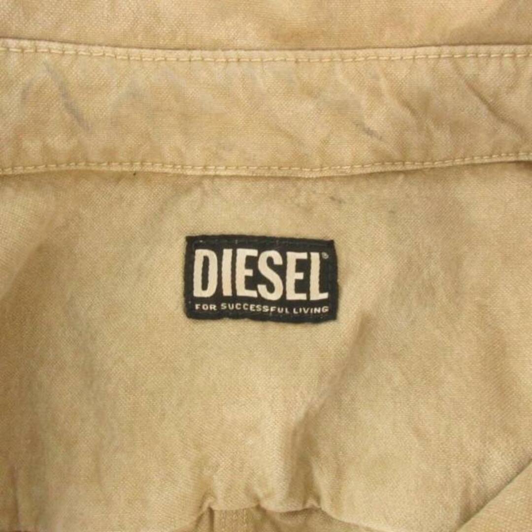 DIESEL(ディーゼル)のディーゼル 大きいサイズ カバーオール ワークジャケット ベージュ XL メンズのジャケット/アウター(カバーオール)の商品写真