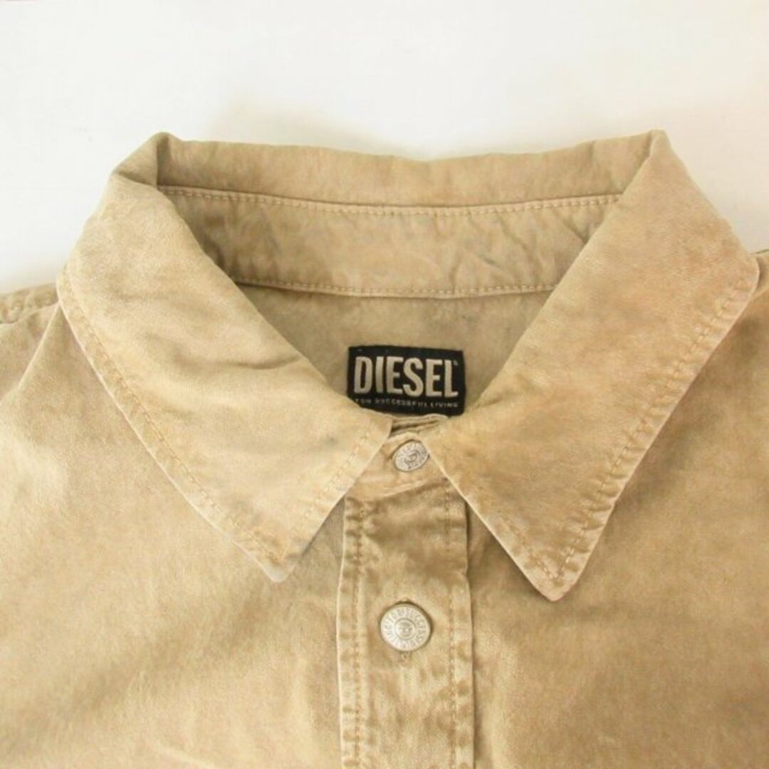 DIESEL(ディーゼル)のディーゼル 大きいサイズ カバーオール ワークジャケット ベージュ XL メンズのジャケット/アウター(カバーオール)の商品写真