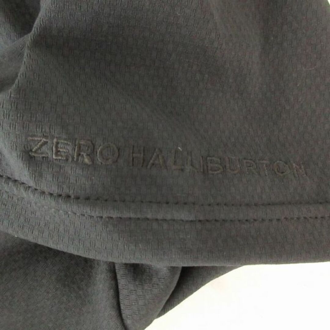 ZERO HALLIBURTON(ゼロハリバートン)のゼロハリバートン 美品 大きいサイズ ポロシャツ ゴルフウェア 半袖 黒 2L スポーツ/アウトドアのゴルフ(ウエア)の商品写真