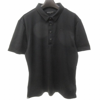 ゼロハリバートン(ZERO HALLIBURTON)のゼロハリバートン 美品 大きいサイズ ポロシャツ ゴルフウェア 半袖 黒 2L(ウエア)