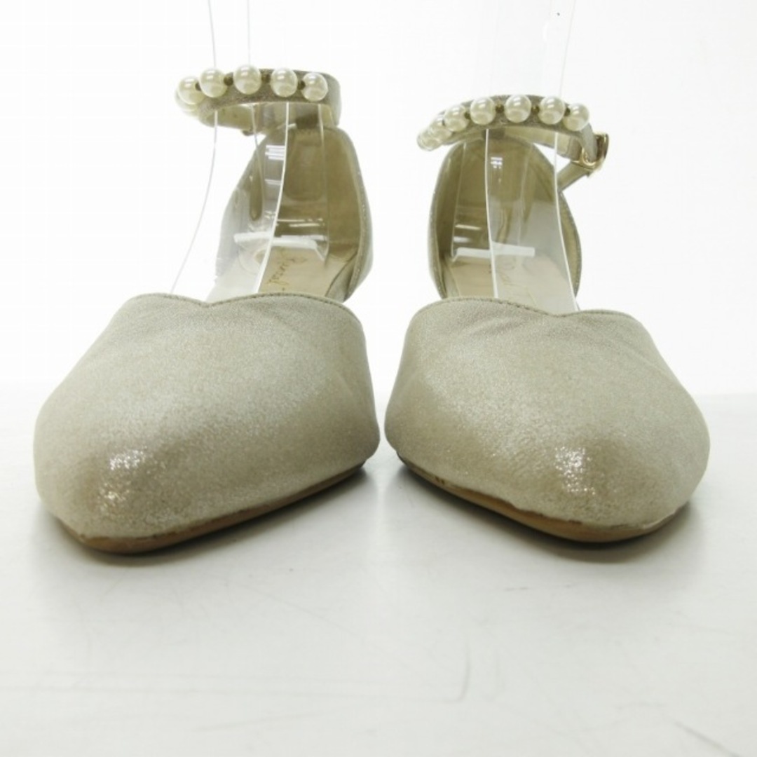ORiental TRaffic(オリエンタルトラフィック)のオリエンタルトラフィック 美品 セパレートパンプス ヒール グレージュ 系 39 レディースの靴/シューズ(ハイヒール/パンプス)の商品写真