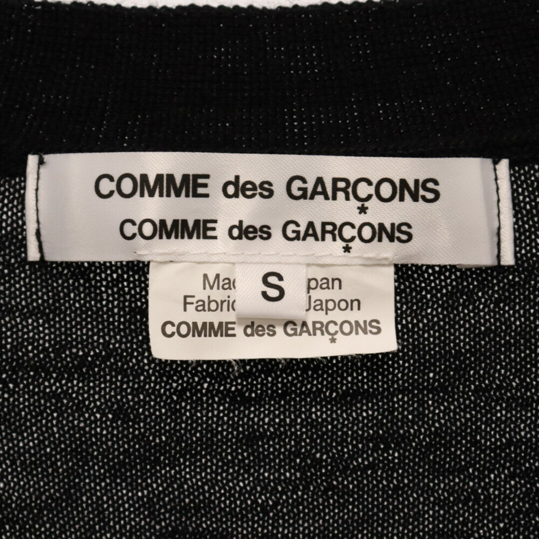 COMME des GARCONS(コムデギャルソン)のCOMME des GARCONS COMME des GARCONS コムデギャルソンコムデギャルソン 19SS フラップポケットVネックカーディガン RC-N501 ブラック レディース レディースのトップス(カーディガン)の商品写真
