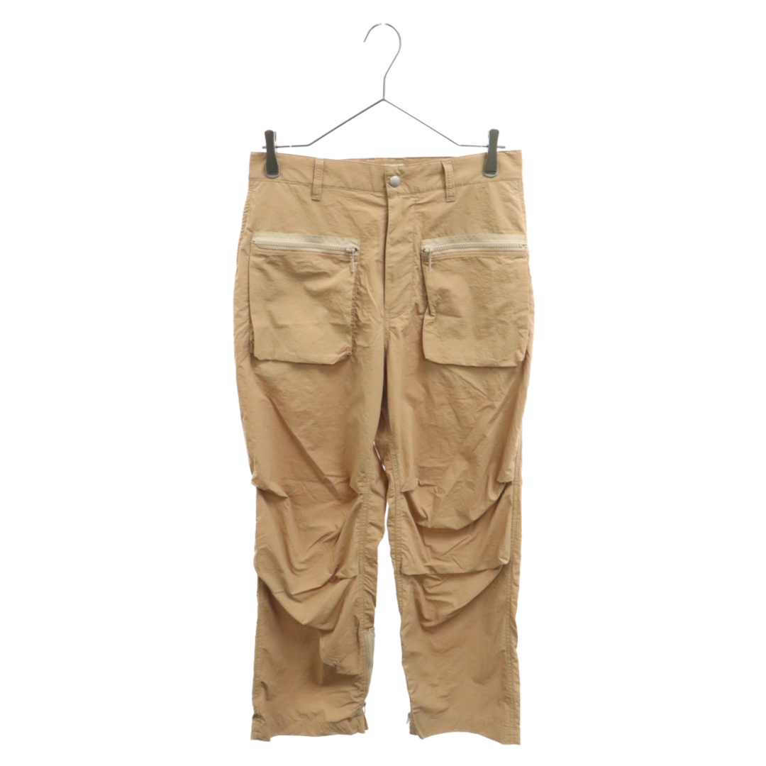 MATSUFUJI マツフジ Cargo Pocket Nylon Wide Trousers M241-0403 ナイロン マルチポケット カーゴパンツ ベージュ メンズのパンツ(その他)の商品写真